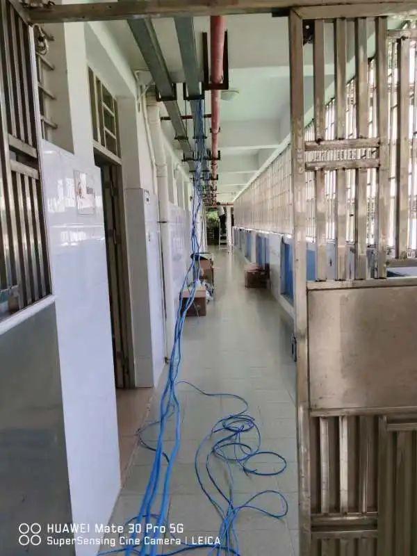 鸿森屹鑫网络设备销售综合布线安防监控机房建设无线现场施工图